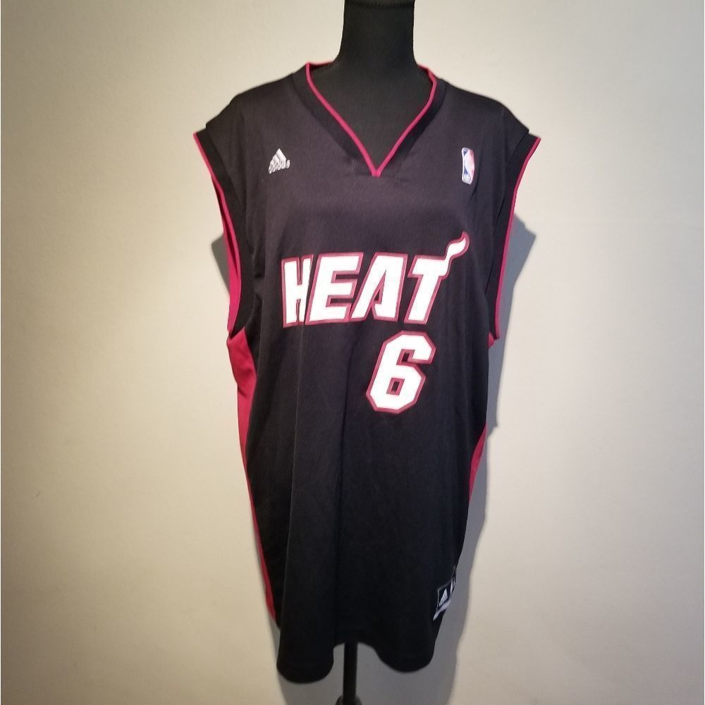 LEBRON JAMES MIAMI HEAT ADIDAS JERSEY XL b33